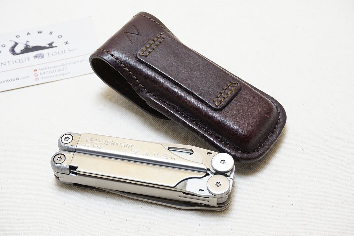 EARLY LEATHERMAN WAVE PAT. PEND MULTI TOOL KNIFE WITH ORIGINAL 