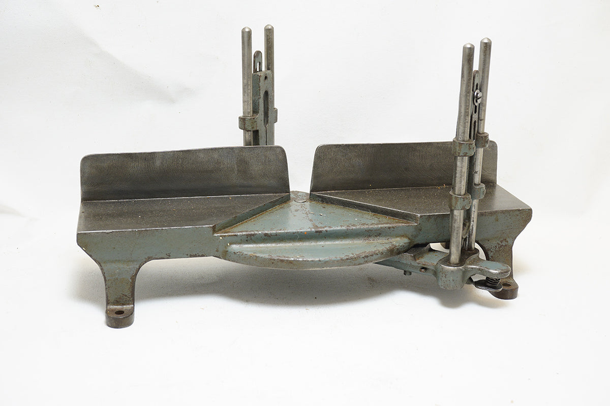 RARE & FINE SMALL GERMAN MADE ULMIA MITER BOX WITH ORIGINAL SAW Ted