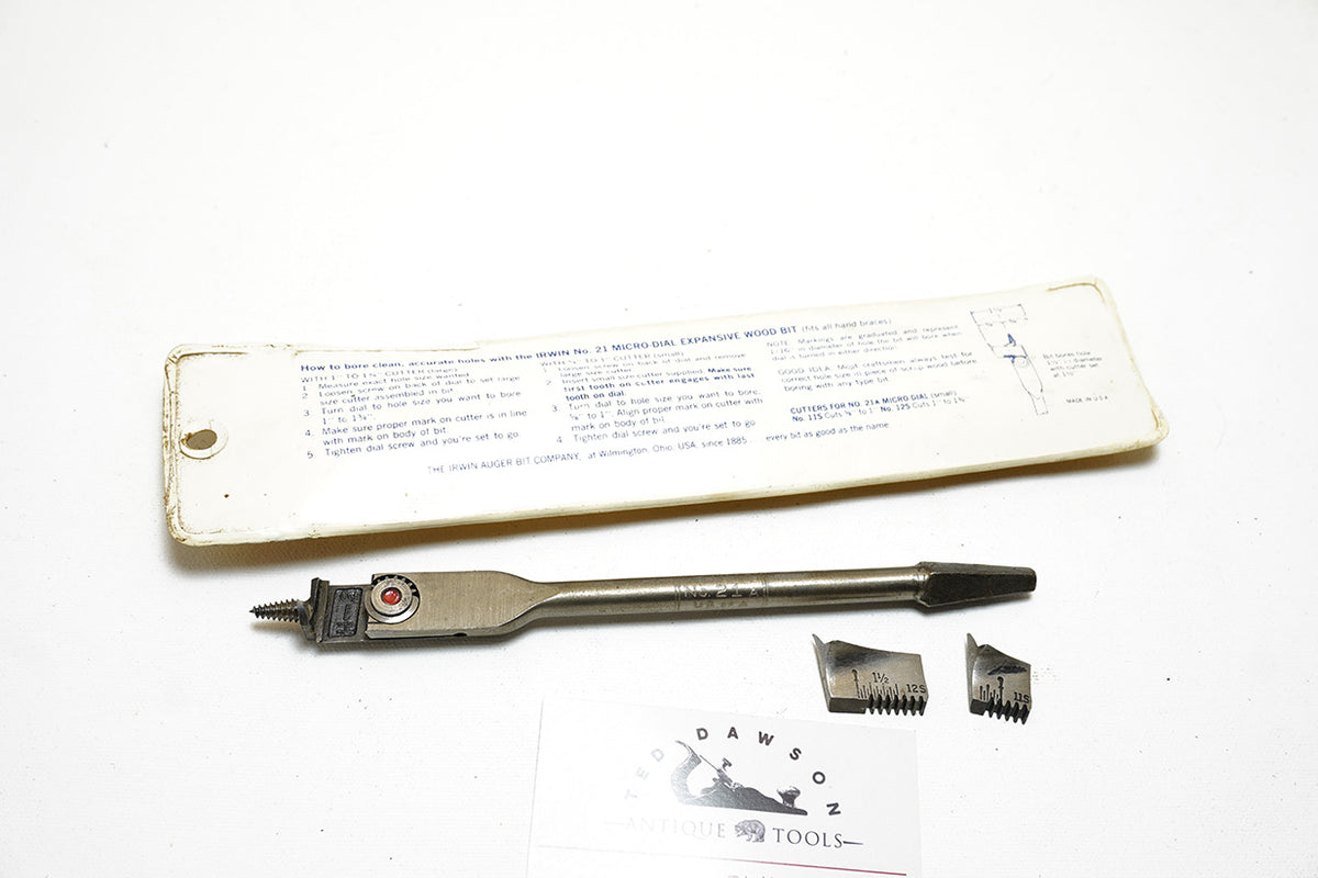 MIB IRWIN 21 MICRO-DIAL EXPANSIVE WOOD BIT 5/8 - Main Image