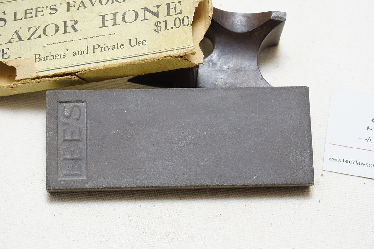 NOS S LEE'S FAVORITE RAZOR HONE BARBER'S Ted Dawson Antique Tools