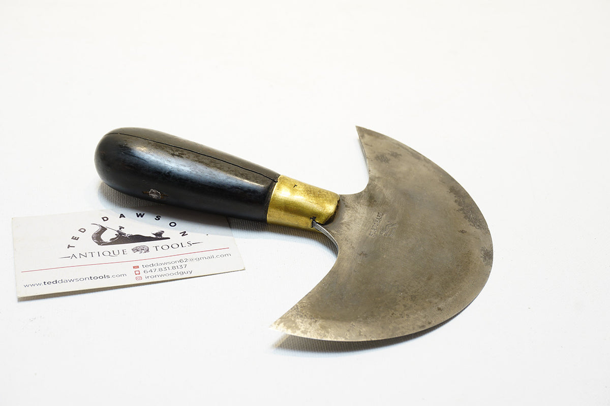 BEAUTIFUL BLANCHARD LEATHERWORKING HEAD / ROUND KNIFE Ted Dawson