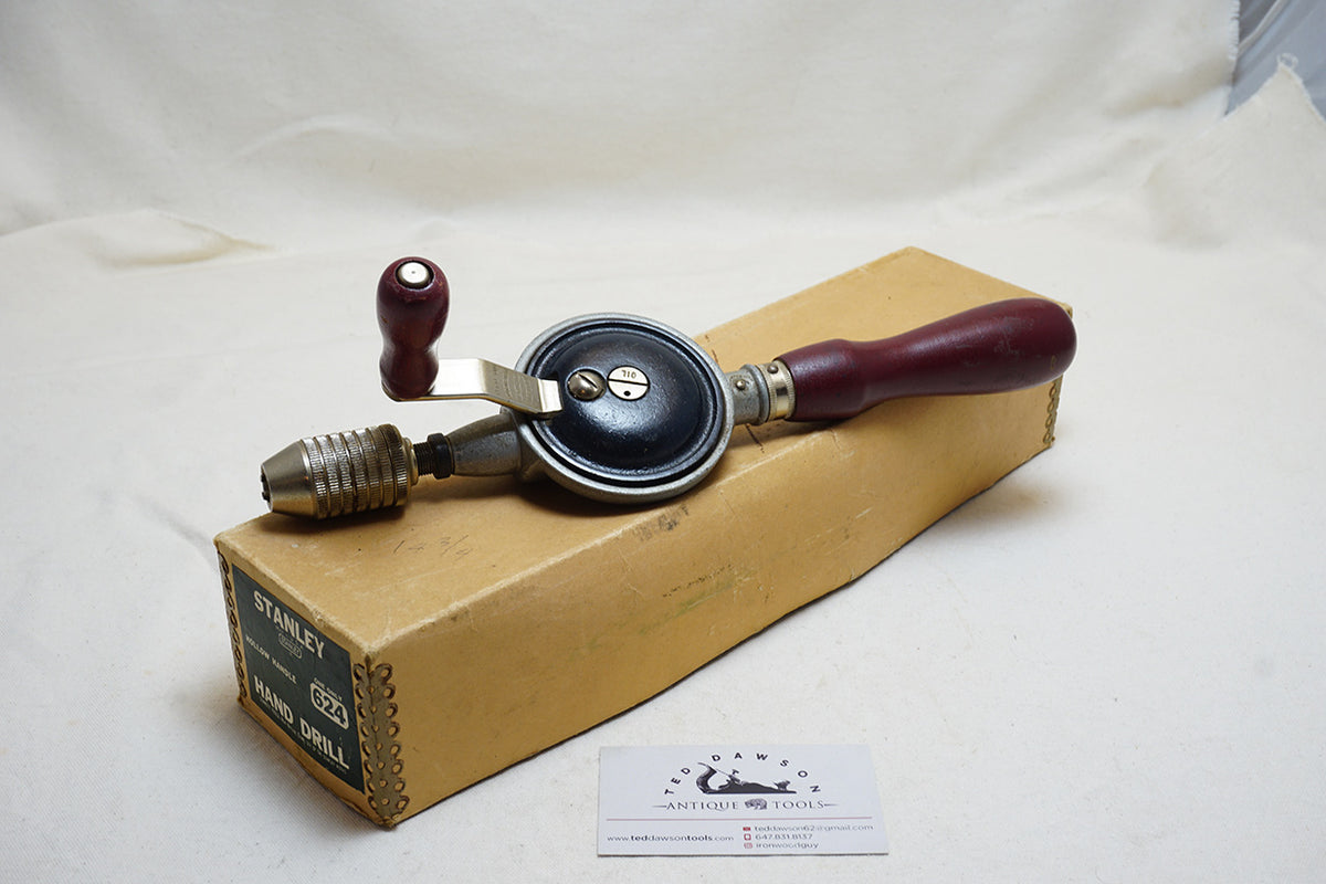 LIKE NEW STANLEY '100 PLUS' NO. 610 HAND DRILL – Ted Dawson