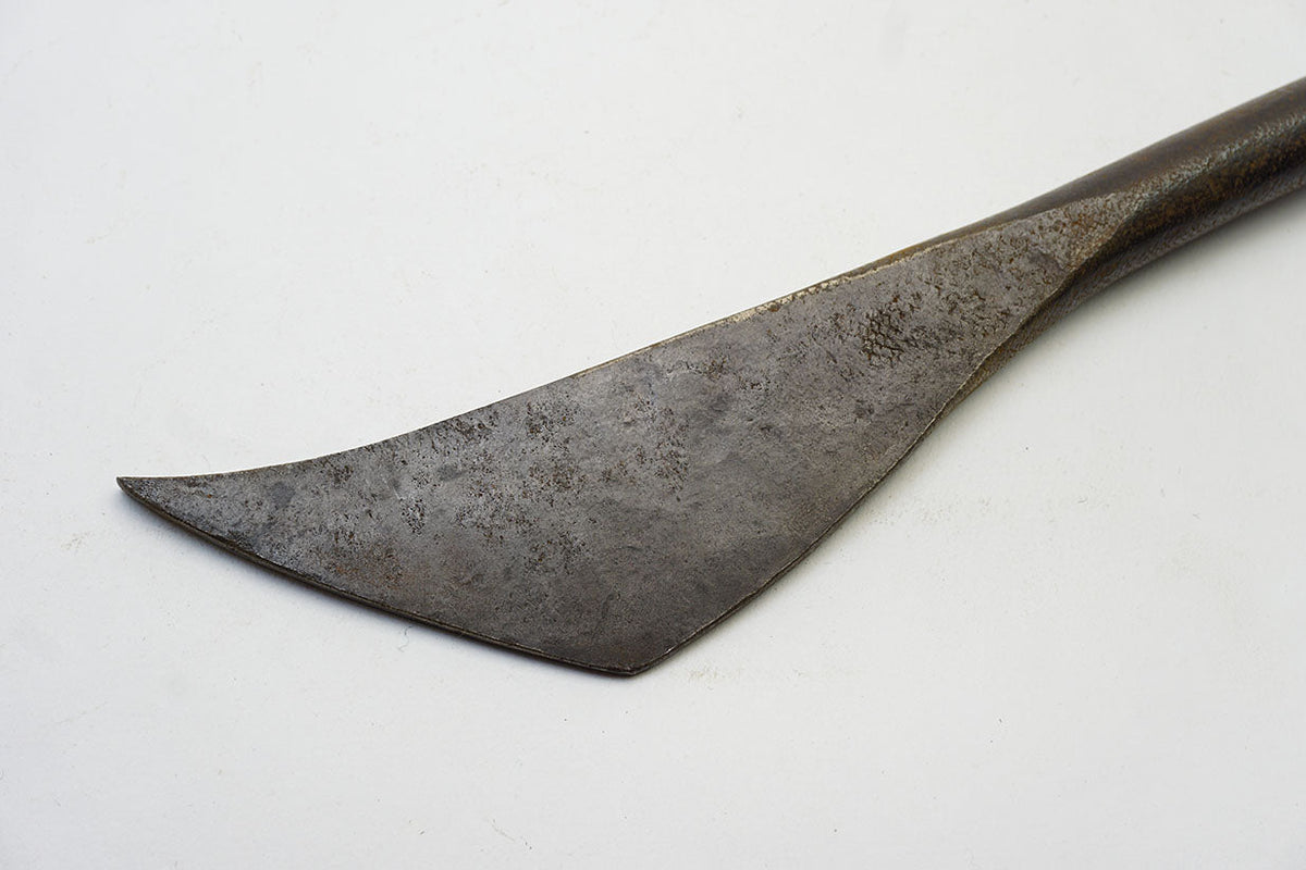 Large Early Hand Forged Arched Shipwright's Caulking Iron – Ted Dawson 