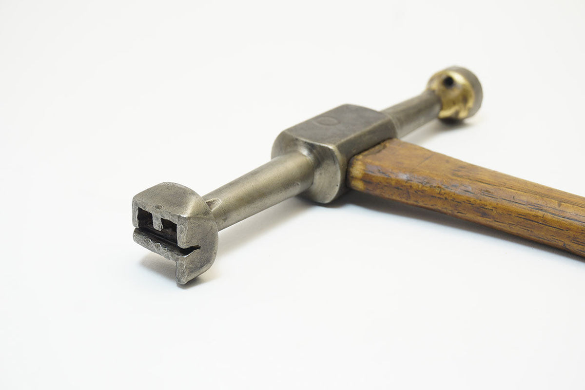 SHAPELY TIMBER / LOG MARKING HAMMER 'EL' & 'L' Ted Dawson Antique Tools