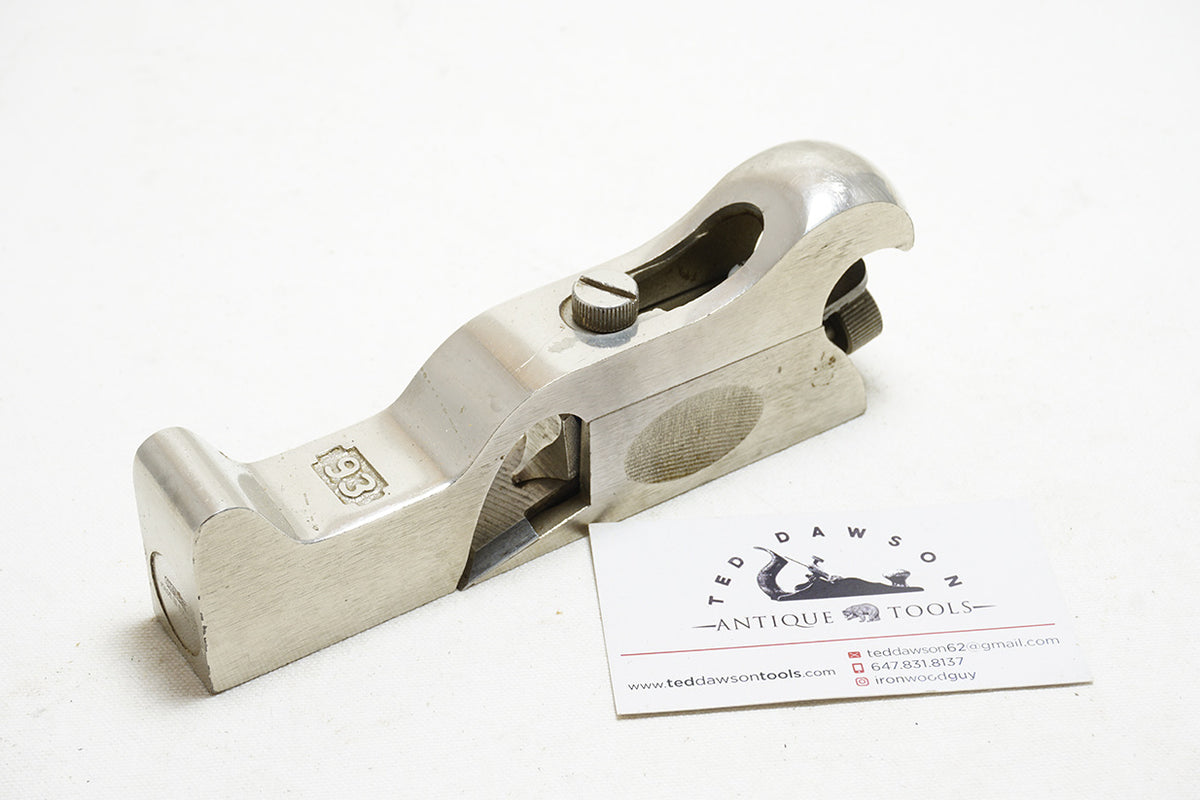 SHINY MINTY STANLEY NO. 93 SHOULDER RABBET PLANE – Ted Dawson