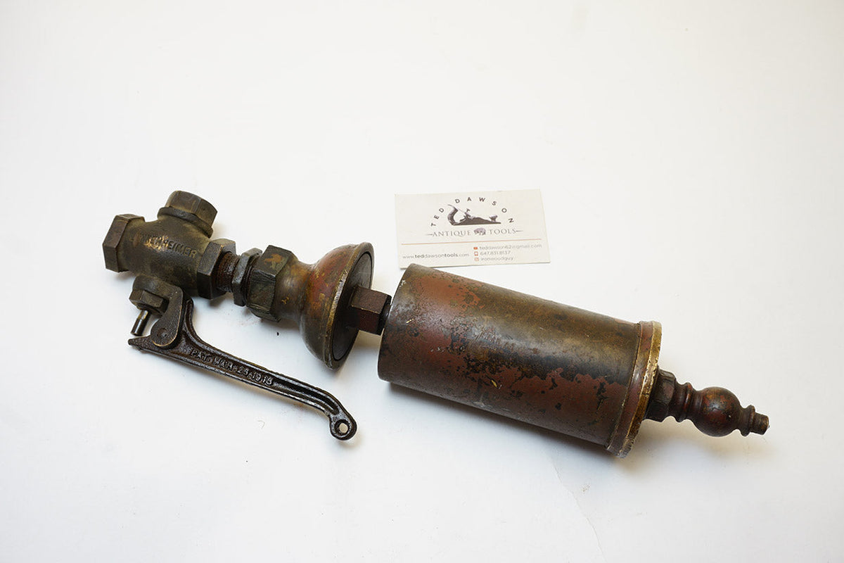LUNKENHEIMER BRASS STEAM WHISTLE - BEAUTIFUL FINIAL – Ted Dawson