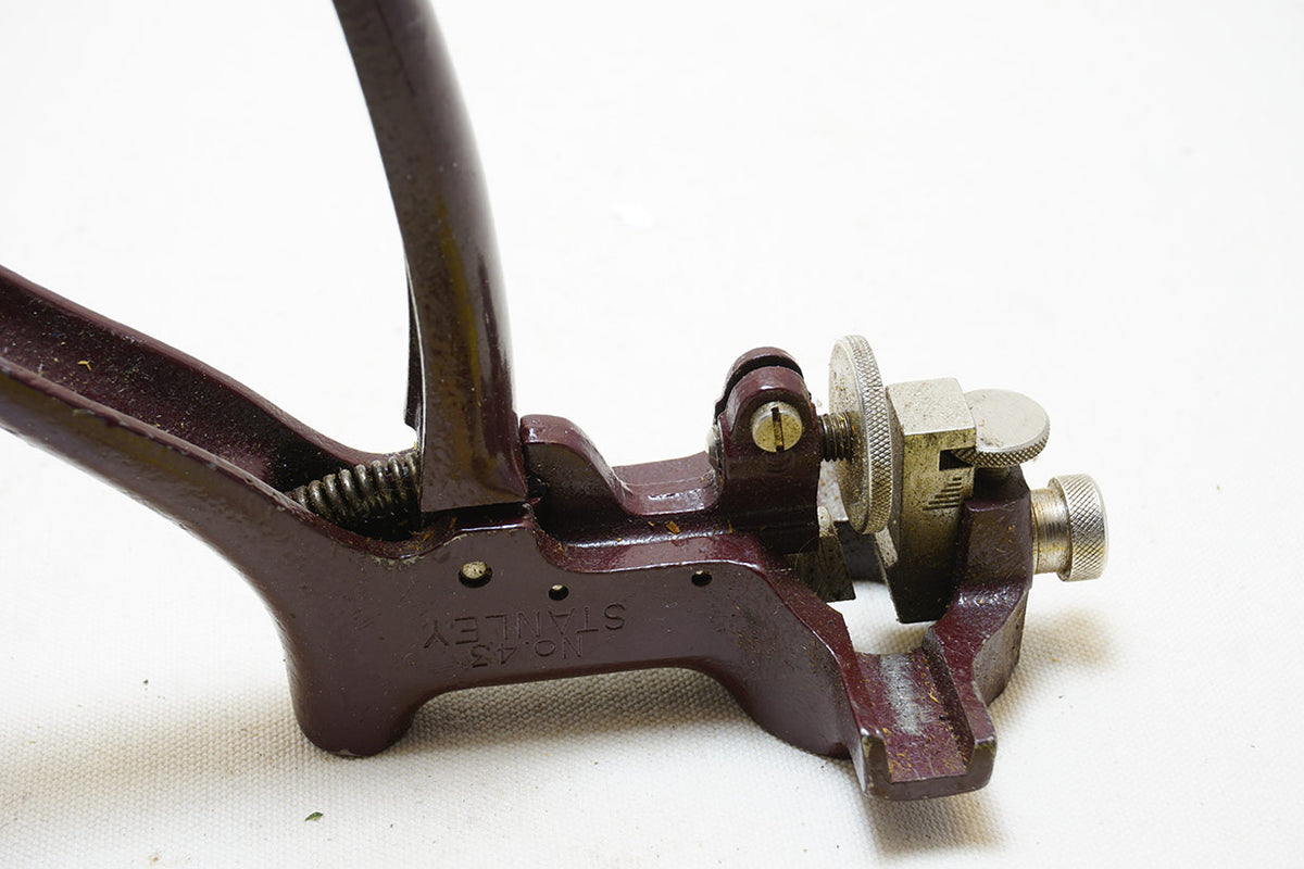 MINT STANLEY NO. 43 SAWSET WITH ORIGINAL PAPERWORK – Ted Dawson