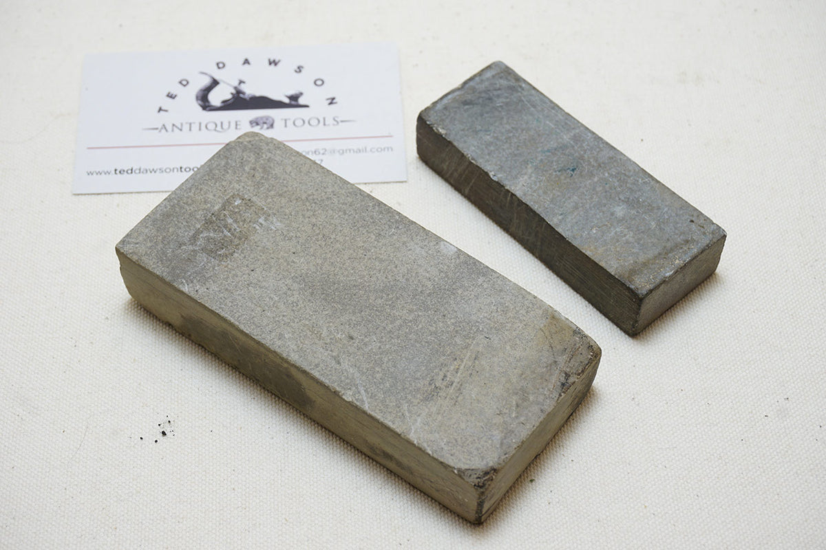 FINE PAIR OF NATURAL SHARPENING STONES – Ted Dawson Antique Tools