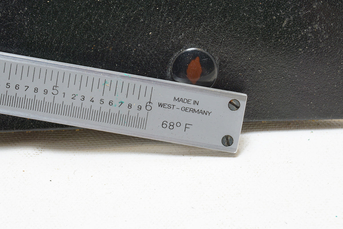 NOS CRAFTSMAN VERNIER CALIPER IN ORIGINAL LEATHER CASE Ted Dawson