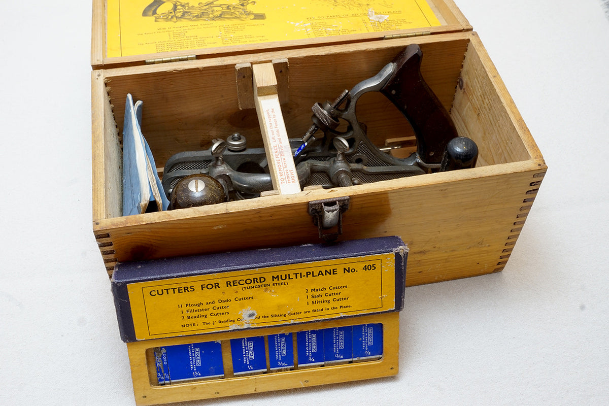 MINT RECORD NO 405 PLOW PLANE - STANLEY 45 EQUIVALENT – Ted Dawson