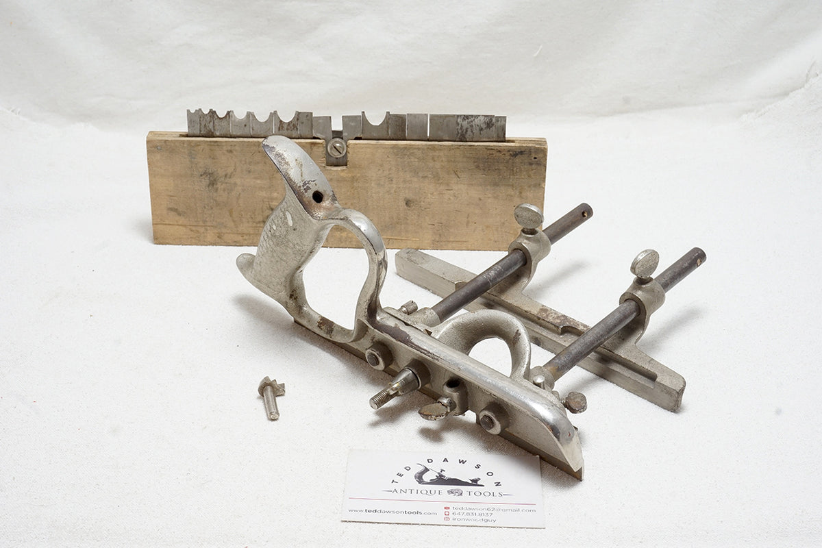 STANLEY NO. 50 COMBINATION PLANE WITH CUTTERS – Ted Dawson Antique