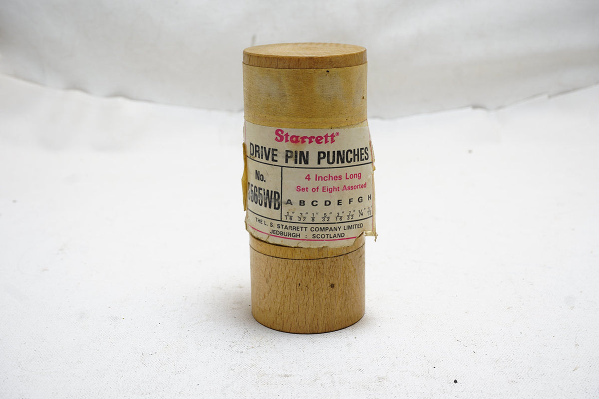 Poinçon D'entraînement Starrett B565A En Laiton - Pointe 1/16", Longueur 4", Pour Ajustage Et Marquage