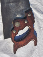 FINE E. C. ATKINS RIP SAW WITH WALNUT HANDLE - 26 1/2", 6 TPI
