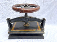 STUNNING 1870s JAMES SUTHERLAND MONTREAL STATIONER'S BOOK PRESS