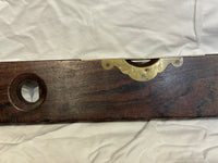 VERY UNCOMMON EARLY STANLEY NO. 11 HEAVY ROSEWOOD LEVEL