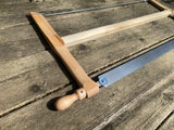 NOS ULMIA FRAME / BOW CABINETMAKER'S SAW - 8 TPI