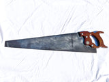FINE E. C. ATKINS RIP SAW WITH WALNUT HANDLE - 26 1/2", 6 TPI