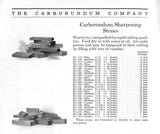 FINE EARLY CARBORUNDUM NO. 124 SHARPENING STONE IOB - FINE GRIT