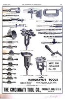 NOS CINCINNATI TOOL / HARGRAVE NO. 3 IMPROVED ADJUSTABLE HOLLOW AUGER