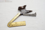 TWO VERY INTERESTING METAL RULES - MCGRATH ST PAUL & MORGANITE BRUSH CO NY