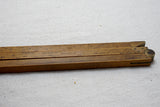 REMARKABLE SIX FOLD 60" 'J LONG LONDON' EXCISE GAUGING FOLDING RULE IN BOXWOOD