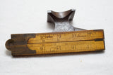 VERY UNCOMMON UPSON NUT CO NO 81 RULE WITH TABLES - BOARD MEASURE