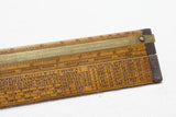 RARE "I. ROUTLEDGE ENGINEER" 2 FOLD SLIDE RULE BY I. BUCK NEWGATE