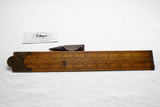 RARE "I. ROUTLEDGE ENGINEER" 2 FOLD SLIDE RULE BY I. BUCK NEWGATE