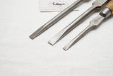 3 EARLY FOOTPRINT CABINETMAKERS SCREWDRIVERS