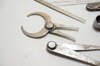 NICE SET OF 5 SMALL MACHINIST TOOLS - STARRETT &&