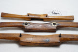 WORKING SET OF 3 GRADUATED SIZE WOODEN SPOKESHAVES - ONE TRAVISHER LIKE