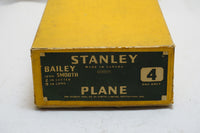 NOS STANLEY SWEETHEART NO 4 SMOOTH PLANE - MADE IN CANADA