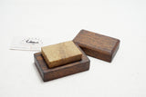 BEAUTIFUL LILY WHITE WASHITA STONE IN WOOD BOX