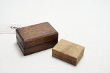 BEAUTIFUL LILY WHITE WASHITA STONE IN WOOD BOX