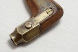 UNCOMMON MOULSON BROS UNION WORKS WOOD BRASS BRACE