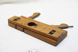 UNIQUE 11/16" WOODEN DADO PLANE WITH FULL LENGTH DEPTH STOP