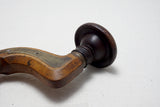 UNCOMMON MOULSON BROS UNION WORKS WOOD BRASS BRACE