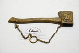 AWESOME WASHINGTON INAUGURATION BRONZE HATCHET / MATCH SAFE