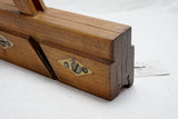 FINE DOUBLE BOXED, DOUBLE IRON SASH MOLDING PLANE