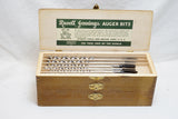 NOS SET OF 13 RUSSELL JENNINGS AUGER BITS IN ORIGINAL SHIPPING BOX!!