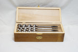 NOS SET OF 13 RUSSELL JENNINGS AUGER BITS IN ORIGINAL SHIPPING BOX!!