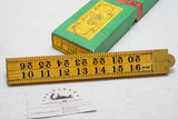 BRAND NEW OLD STOCK RABONE SOLID BOXWOOD NO. 1167 FOUR FOLD 3' RULE