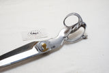 HUGE 15" PAIR OF NICKEL PLATED HEINISCH TAILOR SHEARS SCISSORS
