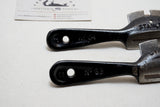 MINT PAIR - CURVED & STRAIGHT BOTTOM STANLEY NO. 63, 64 SPOKESHAVES