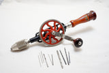 EXTRA FINE MILLERS FALLS NO. 2A HAND DRILL WITH DECAL