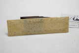 FINE EARLY ELLIOT BROS DRAFTING PROTRACTOR RULE - CIRCA 1850