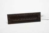 EXTRA FINE CA 1860 EBONY DIAGONAL SCALE RULE - DRAFTING