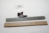 EXTRA FINE CA 1910 CHESTERMAN STEEL RULE - IN ORIG WRAPPER - # 412DE - METRIC ENGLISH