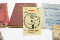 7 PIECE SET OF STARRETT BOOKS & EPHEMERA