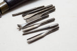 BEAUTY FRAY 1863 PATENT ROSEWOOD TOOL HANDLE WITH BITS